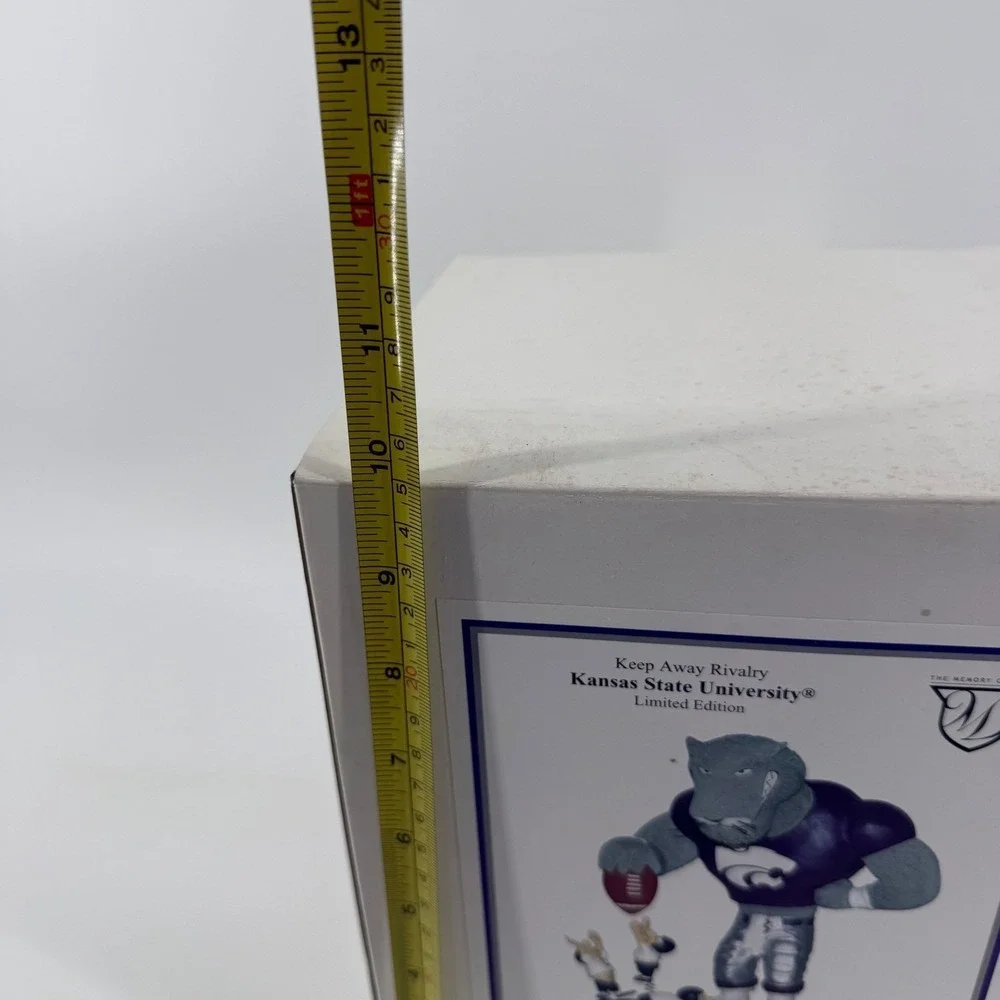 Kansas State University‎ Willie the Wildcat Bobblehead Figurine  Limited Ed 2004